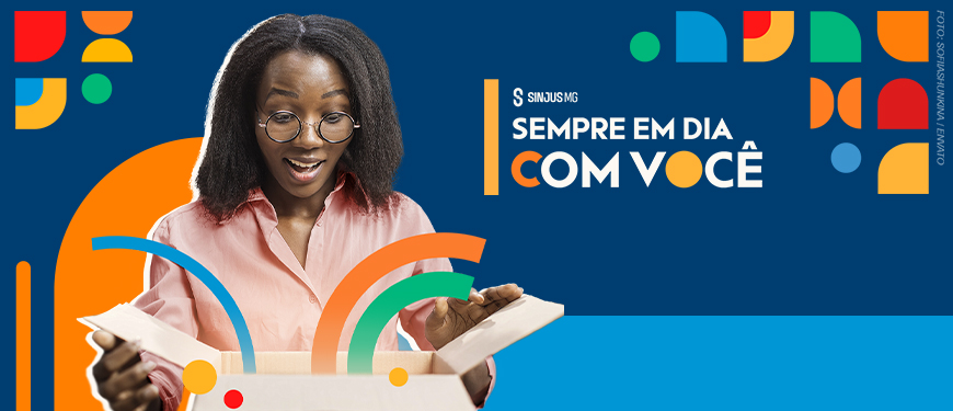 Imagem Acessível: As imagens do carrossel do Mês do Servidor, promovido pelo SINJUS-MG, convida os filiados a participarem de um sorteio especial com prêmios variados e atrativos. Entre os brindes estão kits de confraternização, vitrola com USB e Bluetooth, assinatura anual do Clube Wine, kit café gourmet, mini projetor portátil, convites para a festa de fim de ano, reembolso para piquenique em família, Kindle, vale hospedagem, além de assinaturas culturais. Com inscrições abertas até 27/10, a campanha reforça a valorização dos servidores e o espírito de celebração da categoria.