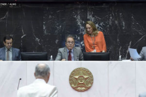 Deputados em Plenário na Reunião Ordinária na ALMG.