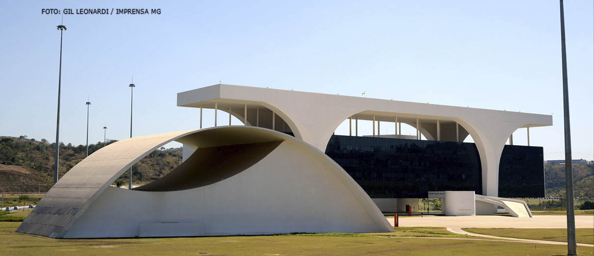 Registro fotográfico da Cidade Administrativa de Minas Gerais.