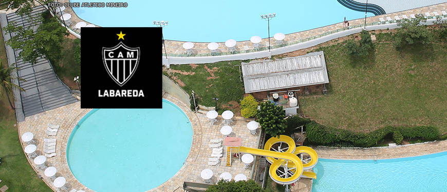 Clube Atlético Mineiro - Seja sócio dos Clubes de Lazer do Atlético! O  LABAREDA é um clube de lazer moderno e completo, localizado bem próximo ao  Aeroporto da Pampulha e que apresenta