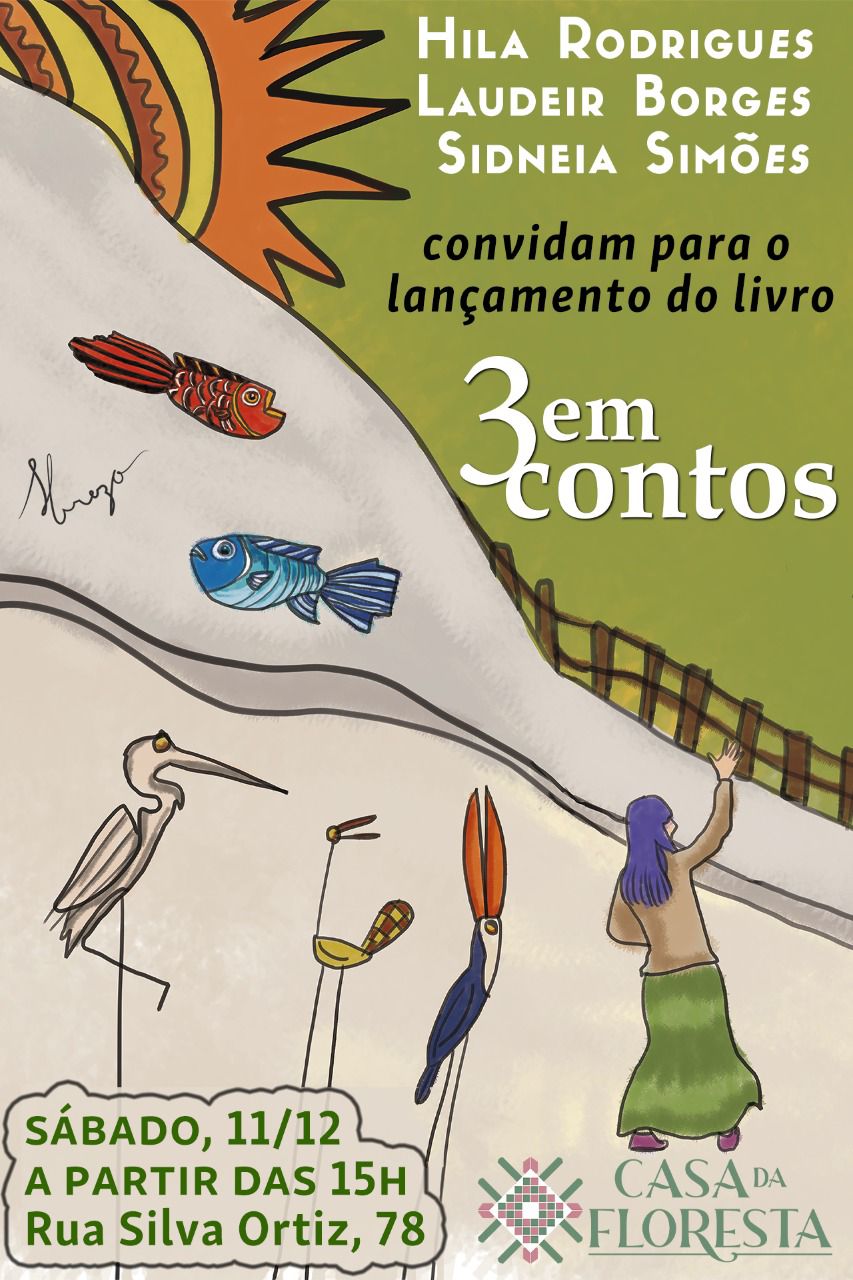 Capa do livro "3 em contos"